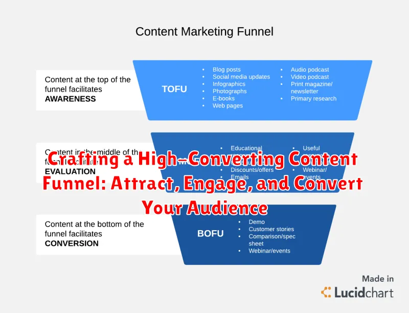 Crafting a High-Converting Content Funnel: Attract, Engage, and Convert Your Audience