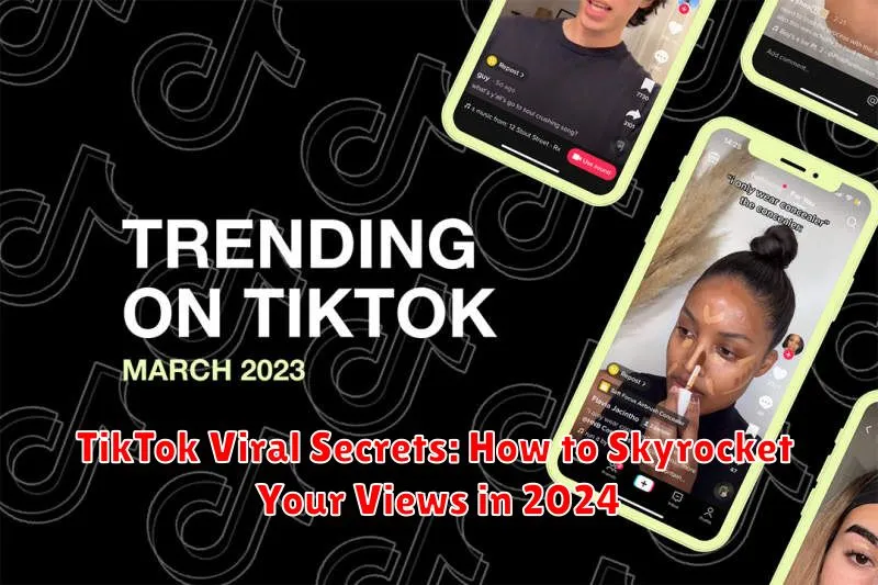 TikTok Viral Secrets: How to Skyrocket Your Views in 2024